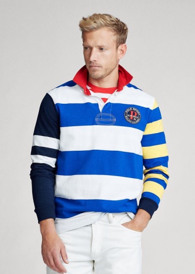 Men's Polo Ralph Lauren Classic Fit Rugby Polo Shirts | 180753JMD